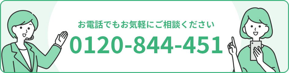 トライトワーカー栄養士のお問い合わせ電話番号 0120-844-451